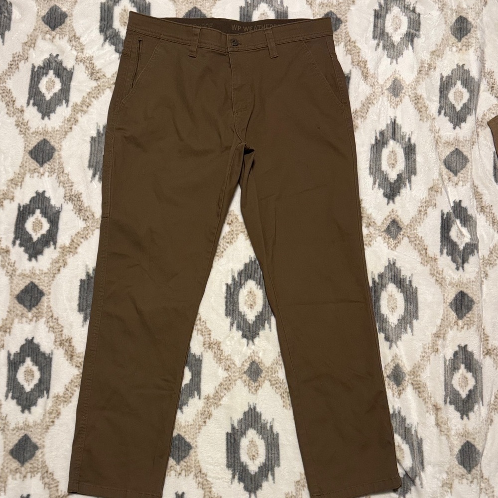 Weatherproof Men's Tan Chinos
